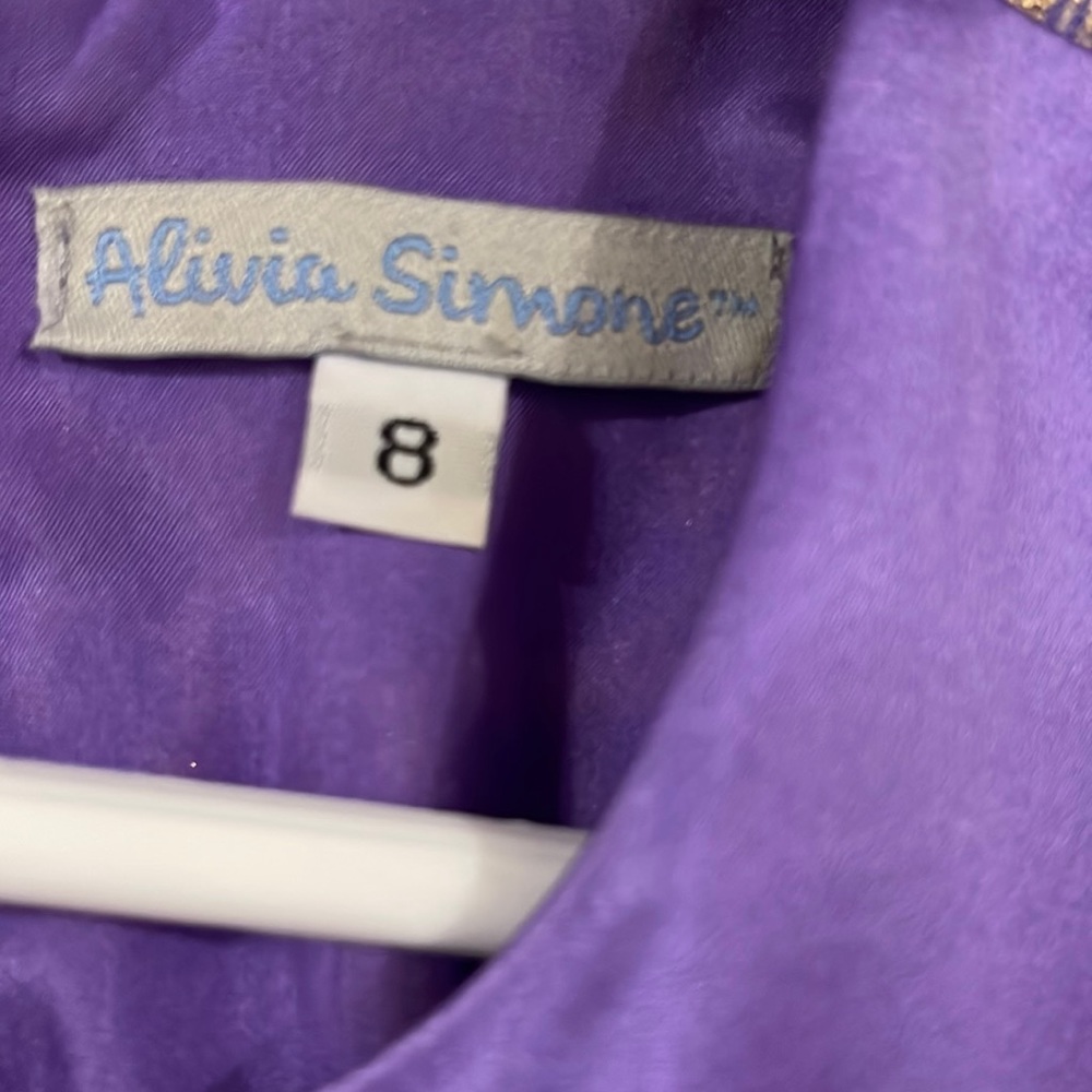 Girls Alivia Simone Lily Dress - Picture 5 of 7